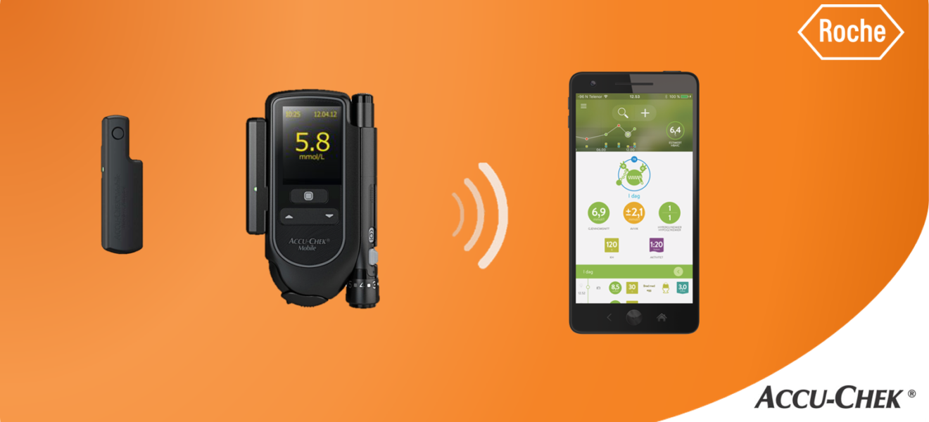 koble Accu-Chek Mobile til mySugr