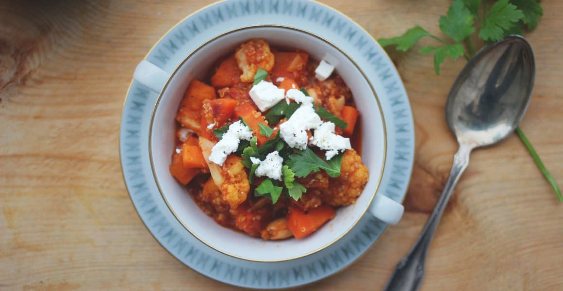 Spicy quinoagryte