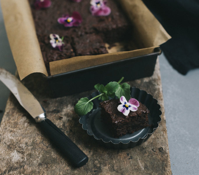 rødbetbrownie