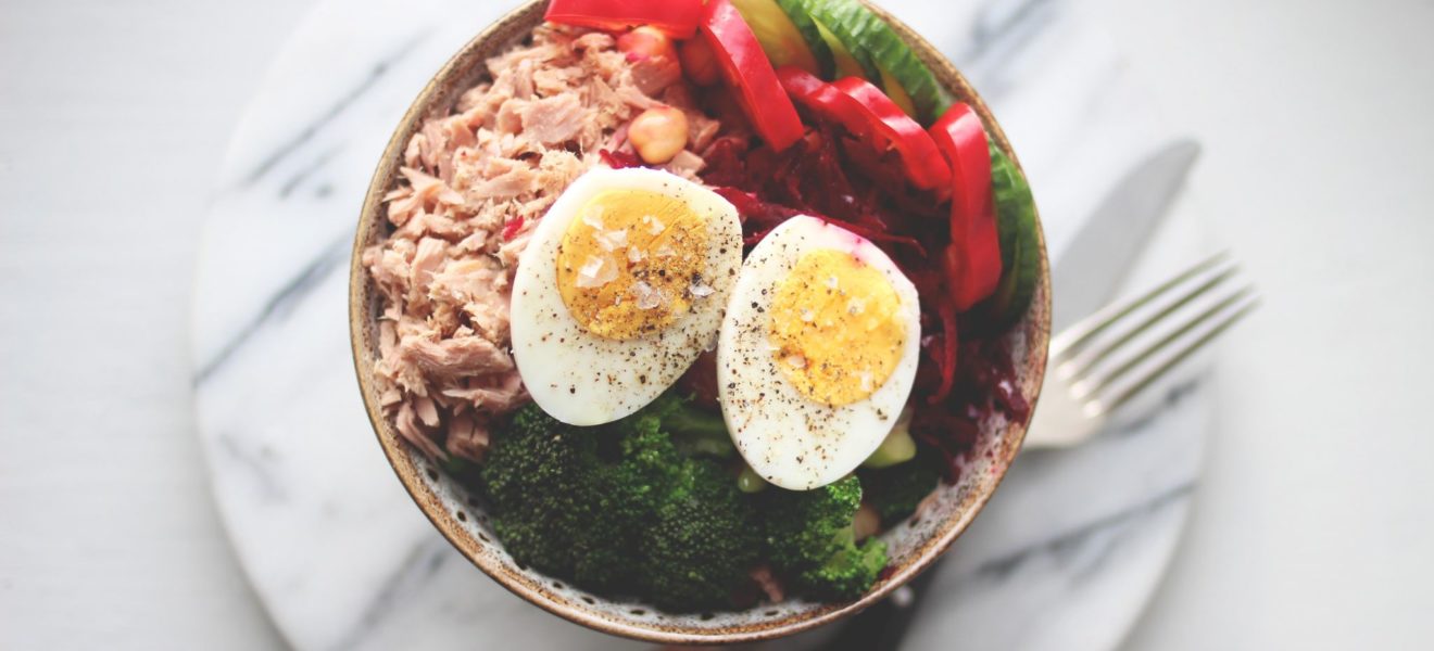 Proteinrik lunsjsalat
