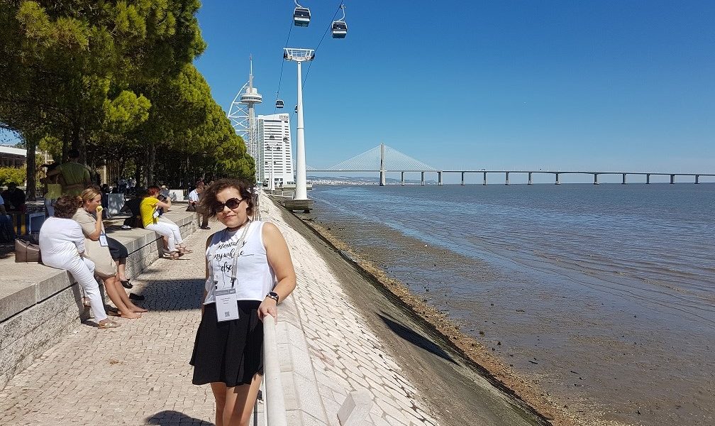 blogger Linda på diabeteskonferanse i Lisboa