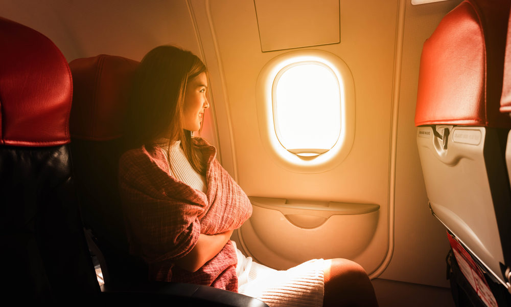 Med insulin på flyreisen, kvinne ombord på fly
