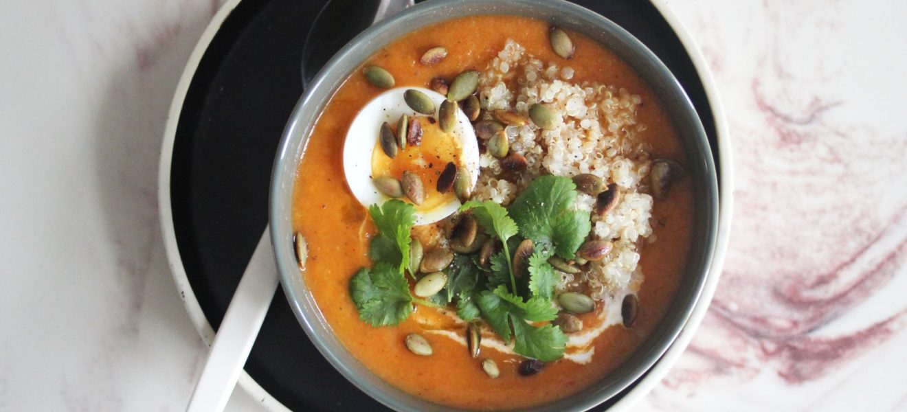 Selleri- og gulrotsuppe