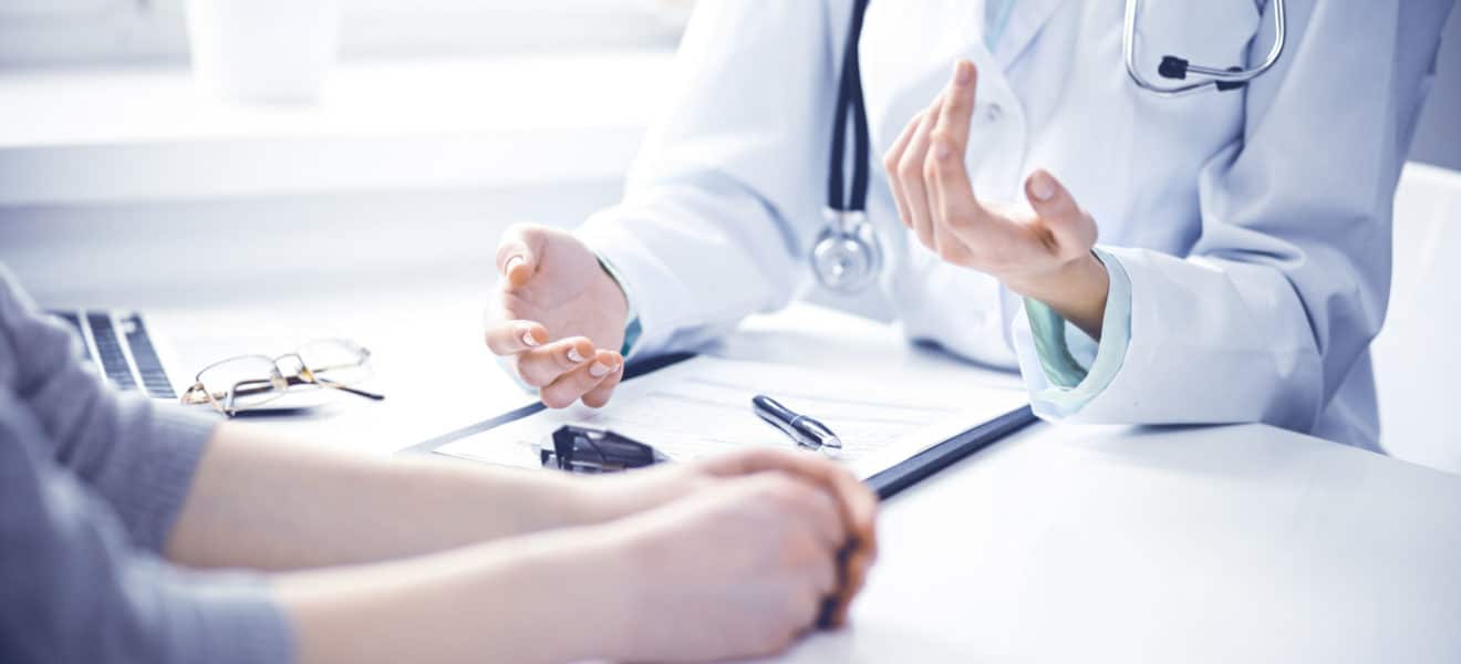 hos legen på diabeteskontroll, Overraskelse på diabeteskontroll