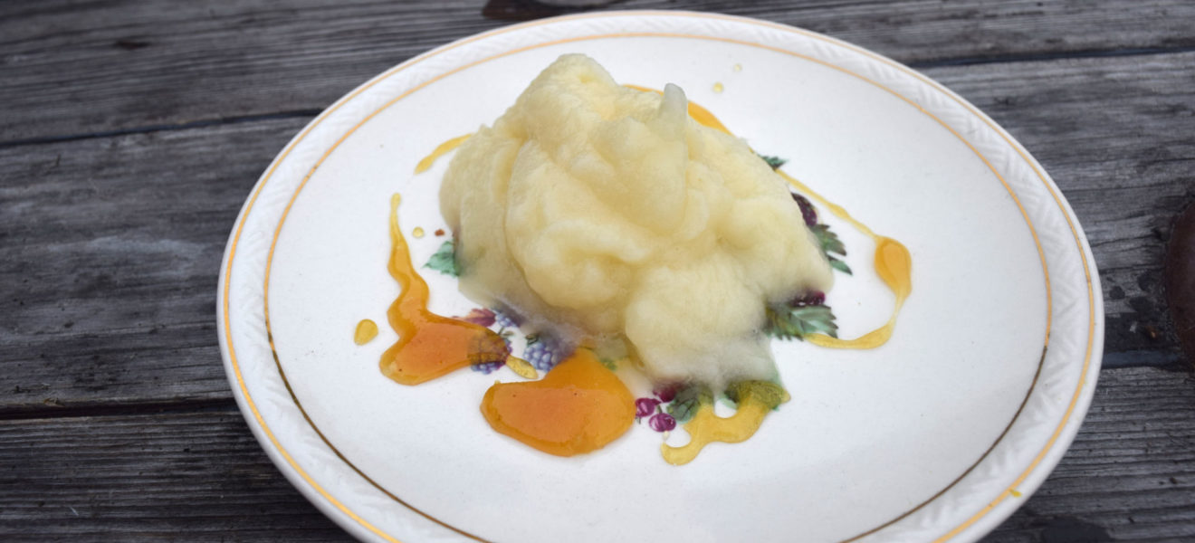 Oppskrift på nydelig ananassorbet!