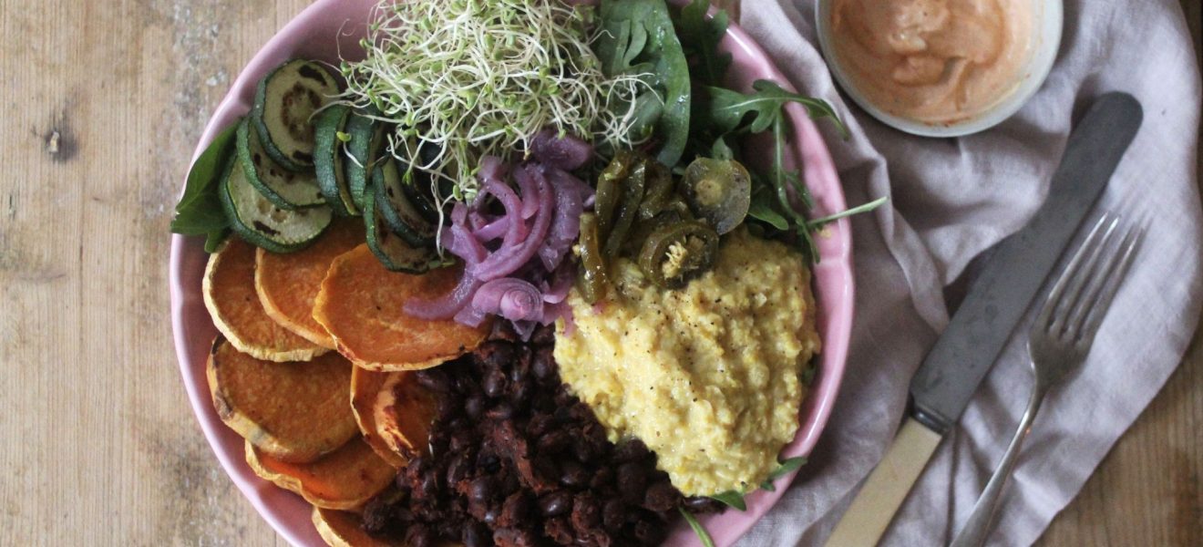 Plantebasert tex-mex med maispuree