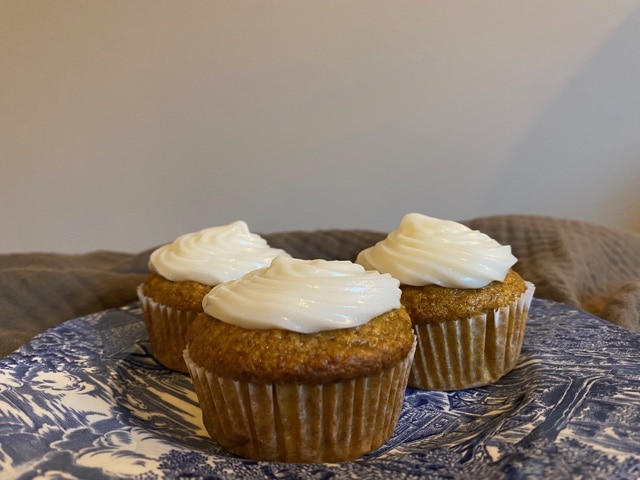 Saftige og sunne gulrotmuffins