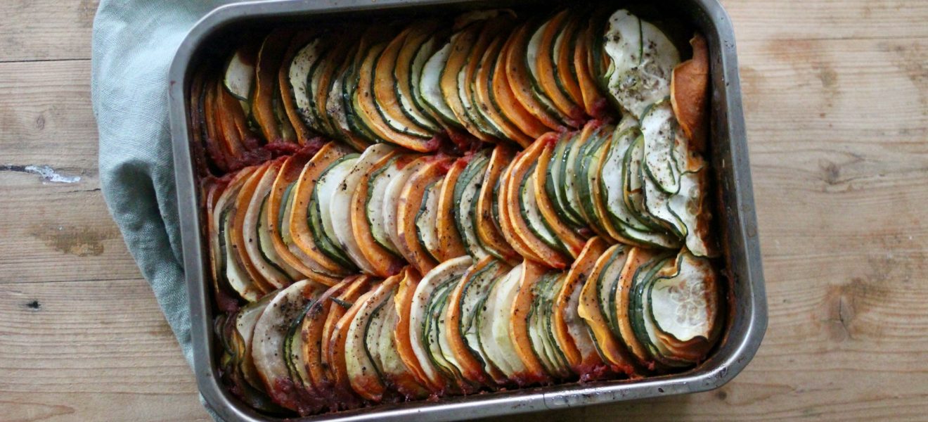 Ovnsbakt ratatouille
