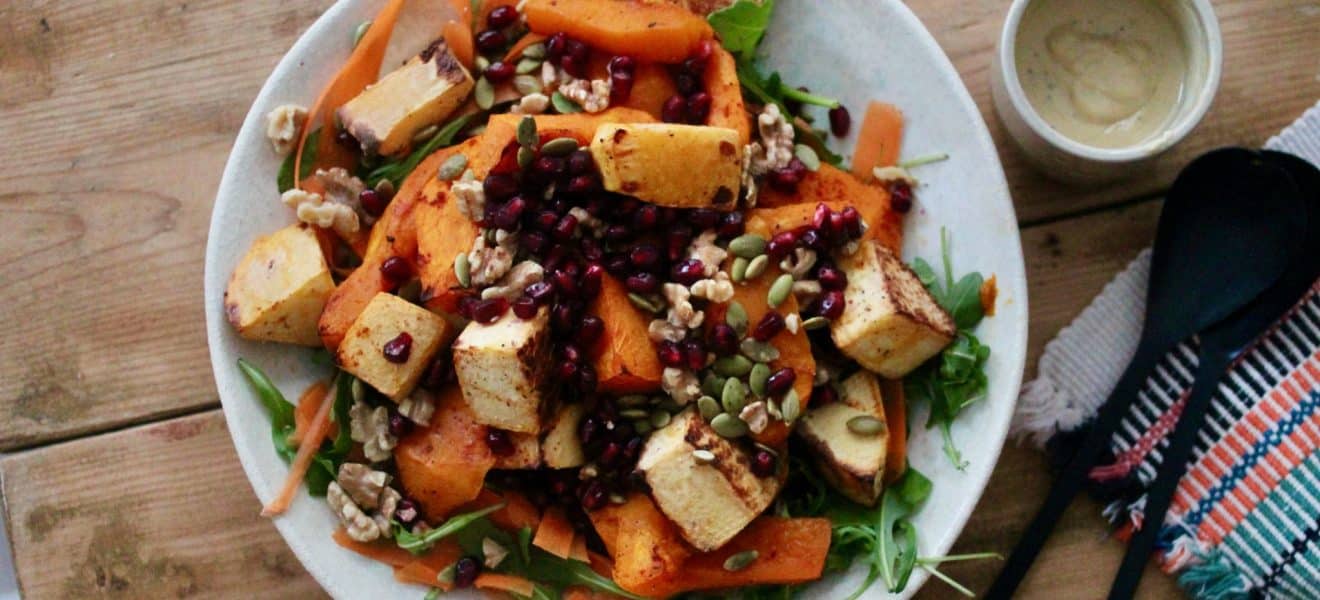 Lun gresskarsalat