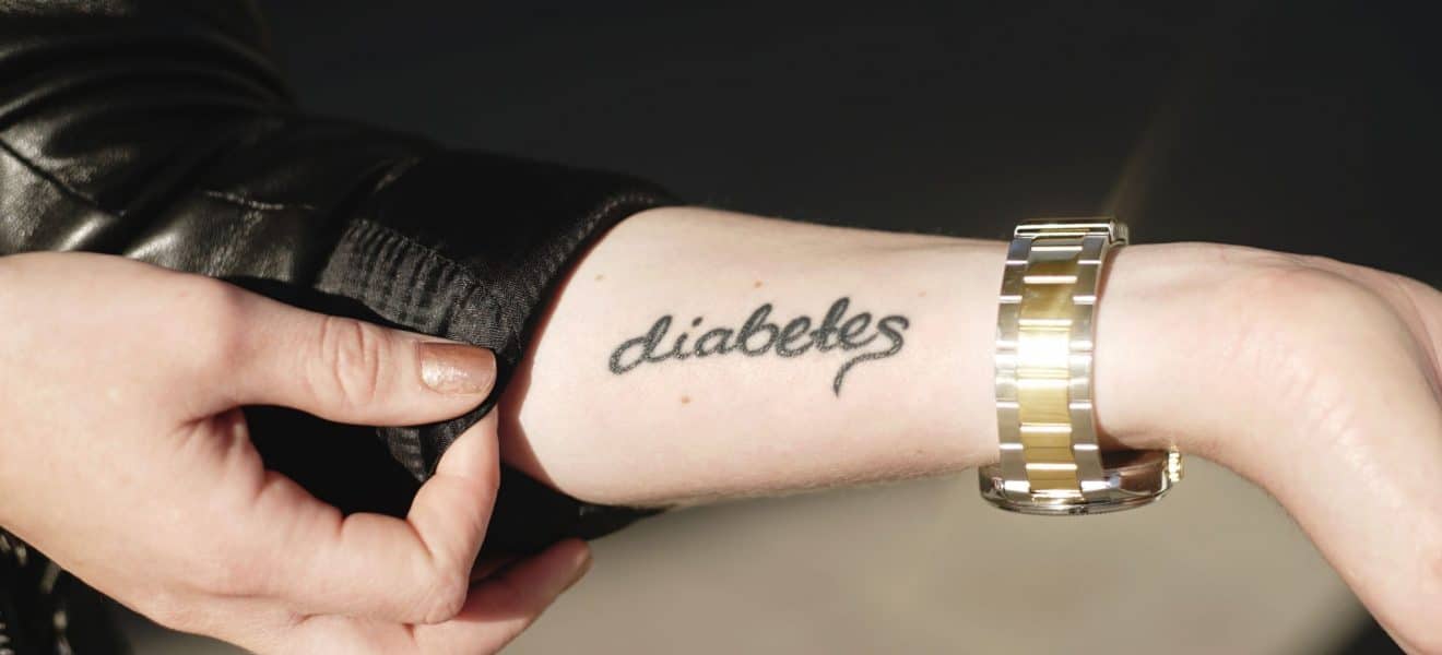 Min diabetestatovering