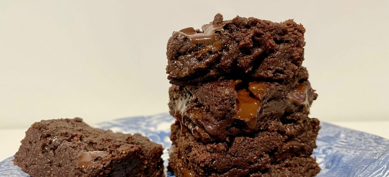 Fudgy kikertbrownies