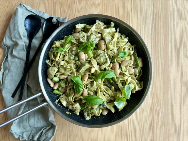 Pastasalat med brokkoli